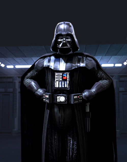 often fantasize about Darth Vader the bad boy because he represented